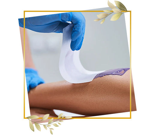 Hygienic body waxing session at TrendMi Salon providing thorough hair removal and smooth skin results.