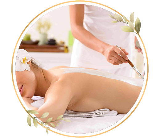 Full body bleach service at TrendMi Salon helping brighten skin and reduce tanning for a refreshed and glowing look.