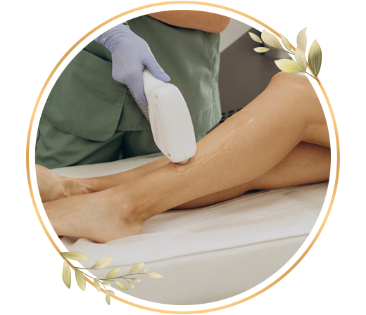 Half and full leg hair removal service for smooth and clean skin with a soft finish