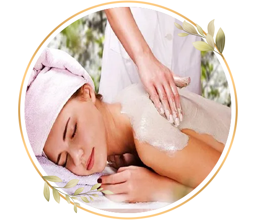 Lower back, upper back and mid back bleach service at TrendMi Salon for smoother and brighter back skin.