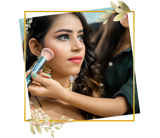 Professional makeup service at TrendMi Salon enhancing natural beauty with flawless finish.