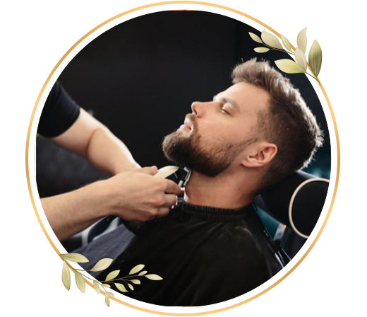 Professional men beard trimming helps shape facial hair and maintain a clean, sharp and stylish appearance