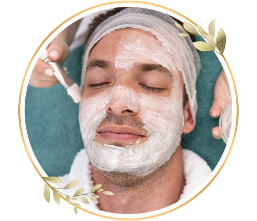 Bleach session for face and neck improves skin tone and maintains a clean and refined appearance