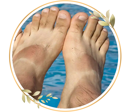 Men foot detan helps reduce tan and gives clean, even-toned and refreshed skin at TrendMi Salon