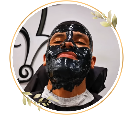 Professional men full face waxing gives smooth, clear and well-groomed skin with a clean finish at TrendMi Salon