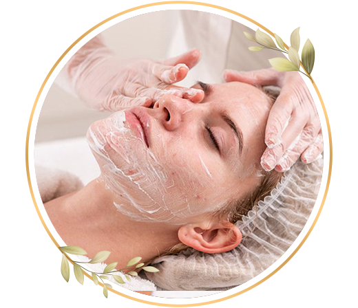 Double mask facial service at Trendmi Salon for skin brightening, glow, smooth texture and healthy skin